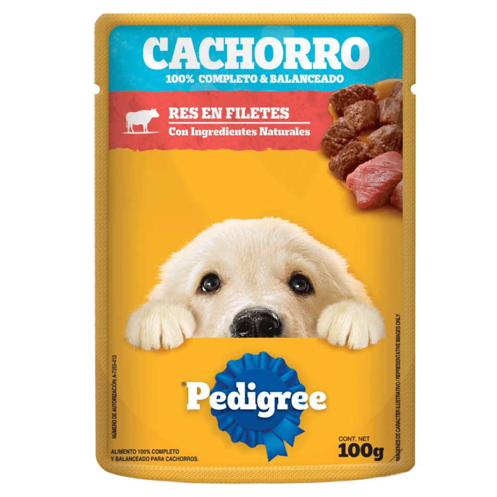Cachorro res en filete