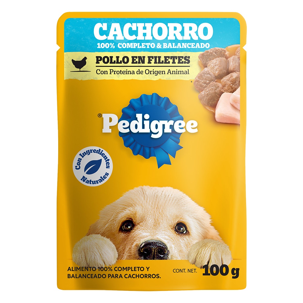 PEDIGREE® SOBRES™ Cachorro en Filetes Con Pollo