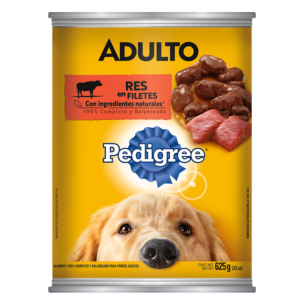 PEDIGREE® Lata Adulto en Filetes Con Res