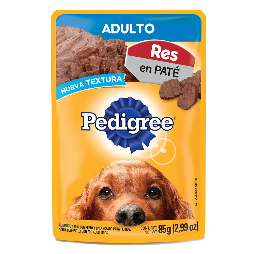 PEDIGREE® SOBRES™ Adulto en Pate Con Res