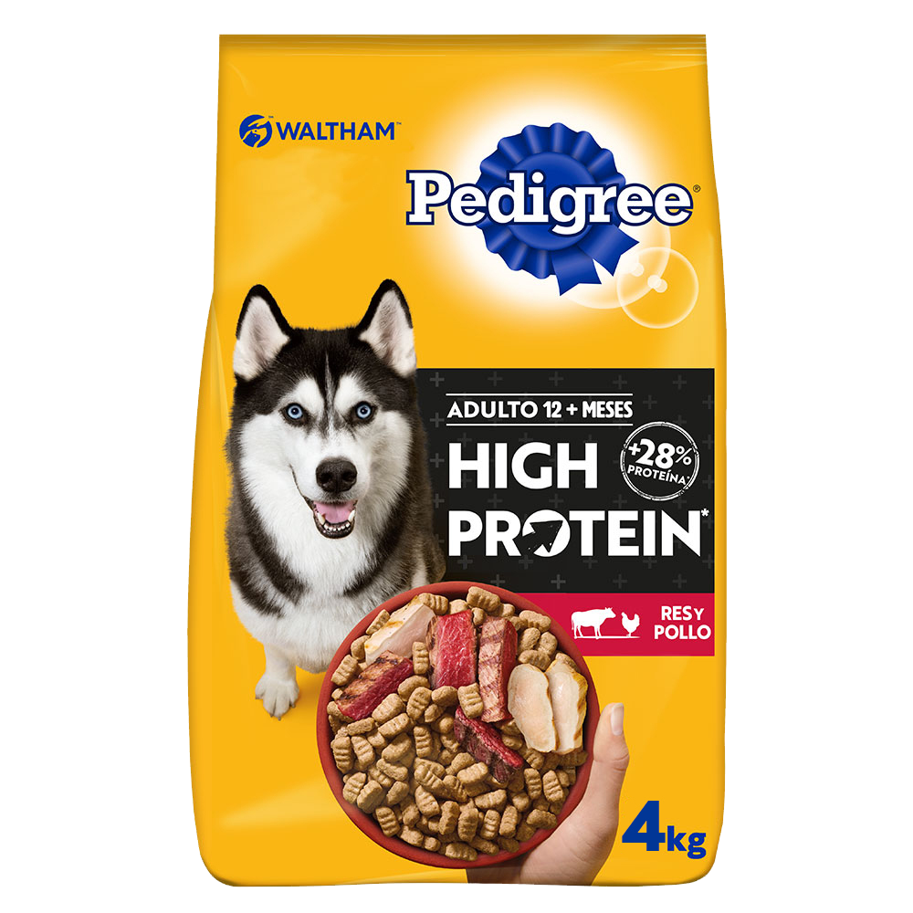 PEDIGREE® High Protein Croquetas Adulto Con Res Y Pollo