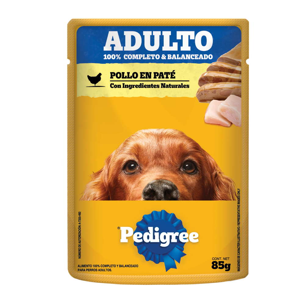 PEDIGREE® SOBRES™ Adulto en Pate Con Pollo