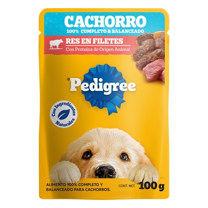 PEDIGREE® SOBRES™ Cachorro en Filetes Con Res