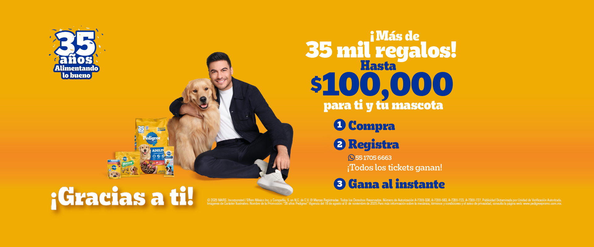 35 años Banner Hero