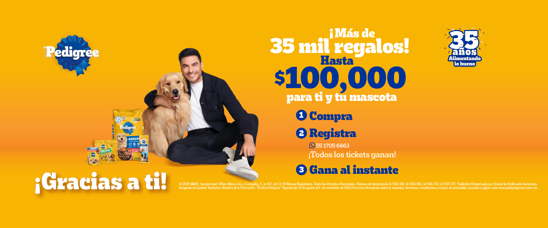 35 años Banner Hero